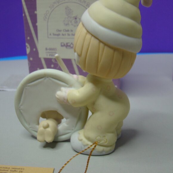 Pair of Precious Moments Symbol of Membership 1990 & 1991 B-0005 & B-0006 Enesco - Picture 9 of 16